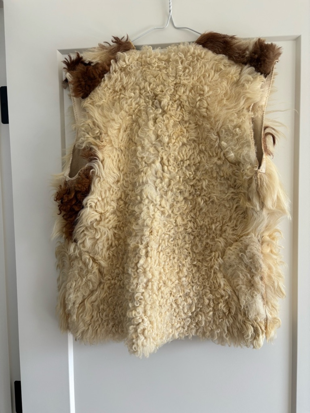 Handmade vintage fur vest - Picture 2 of 6